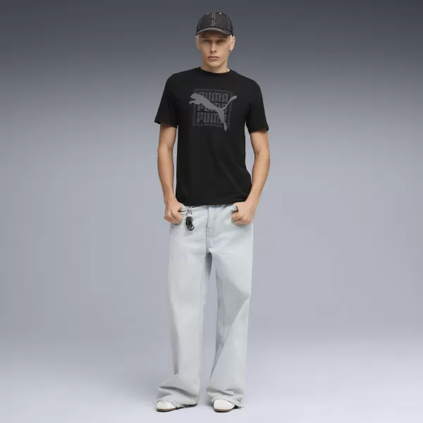 Pánské triko PUMA GRAPHIC TEE 691775_01 PUMA BLACK 