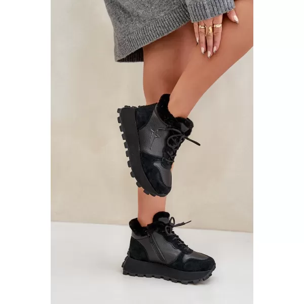  Dámské boty BIG STAR OO274A329 BLACK 