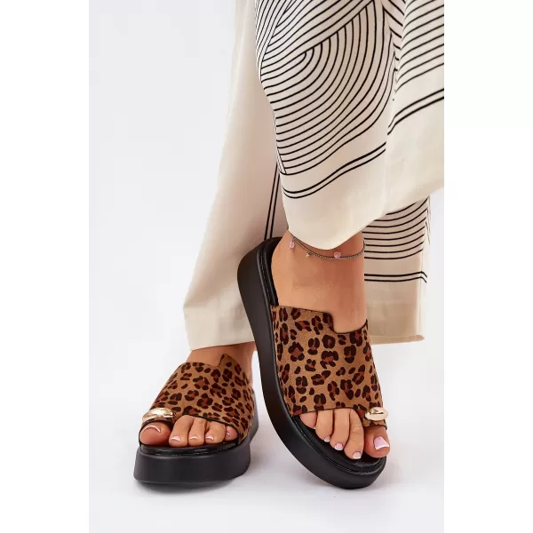  Dámské sandály BOTO SAQESSE 36267 LEOPARD 
