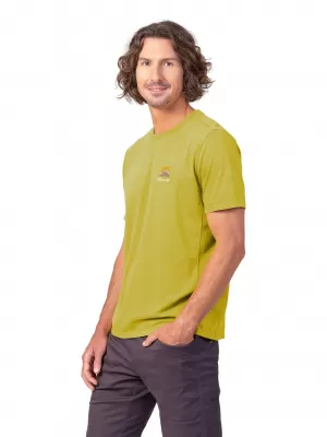 Pánské triko HANNAH BASTER WARM OLIVE