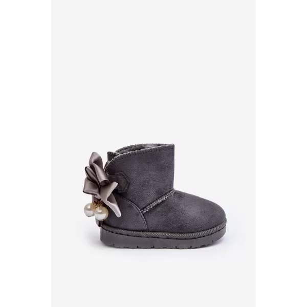  Dětské sněhule BOTO SNOWIS 17668 GREY 