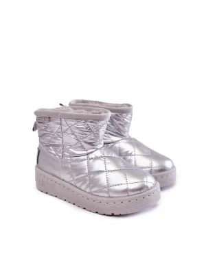 Dětské sněhule BIG STAR KK374241 SILVER