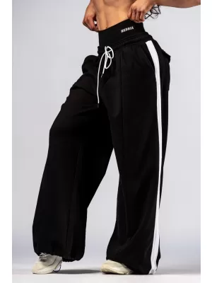 NEBBIA Oversized tepláky POWER 896 BLACK