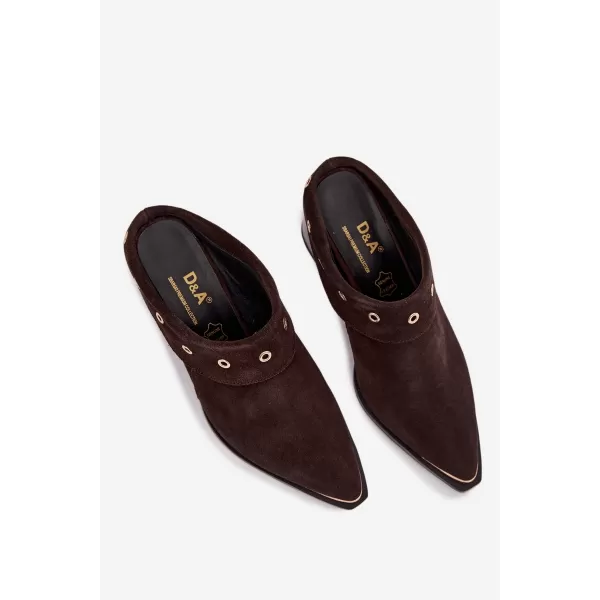  Dámské boty D&A CR61-3059 BROWN 