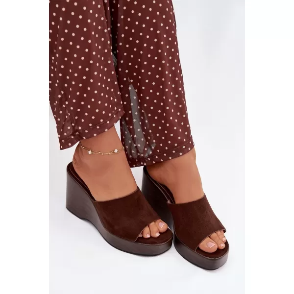  Dámské pantofle BOTO RAVELIA 41349 BROWN 