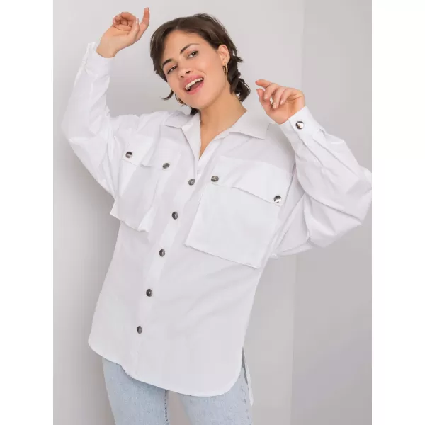  Dámská košile RUE PARIS 346-KS-027.45 WHITE 