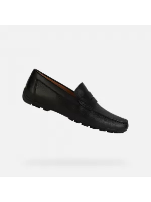 Pánské mokasíny GEOX KOSMOPOLIS + GRIP G002600 ČERNÁ
