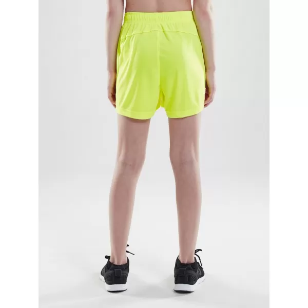  Dětské brankářské šortky CRAFT TW Squad Go GK Shorts Jr FLUO 