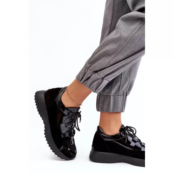  Dámské boty ZAZOO M01/2 BLACK 