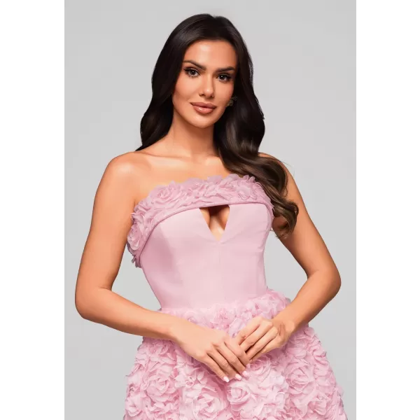  Dámské šaty LARICA LA-OM-DLR181 PINK 