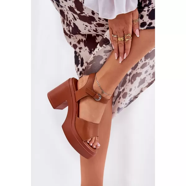  Dámské sandály BOTO KORLEVIA 36034 CAMEL 