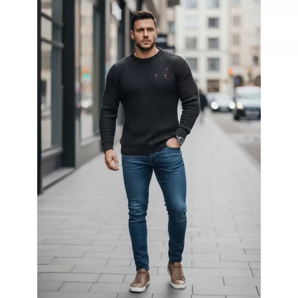 Pánský svetr DSTREET ŠEDÁ 