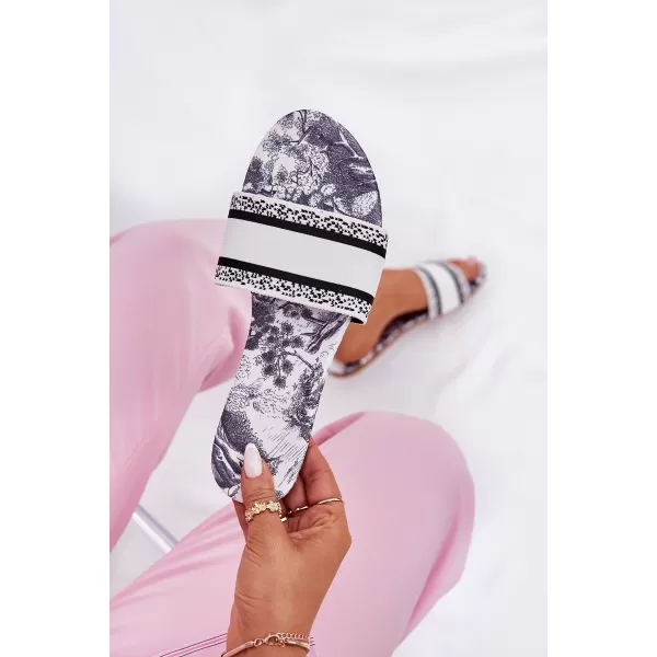  Dámské pantofle BOTO LEYSI 36382 WHITE 
