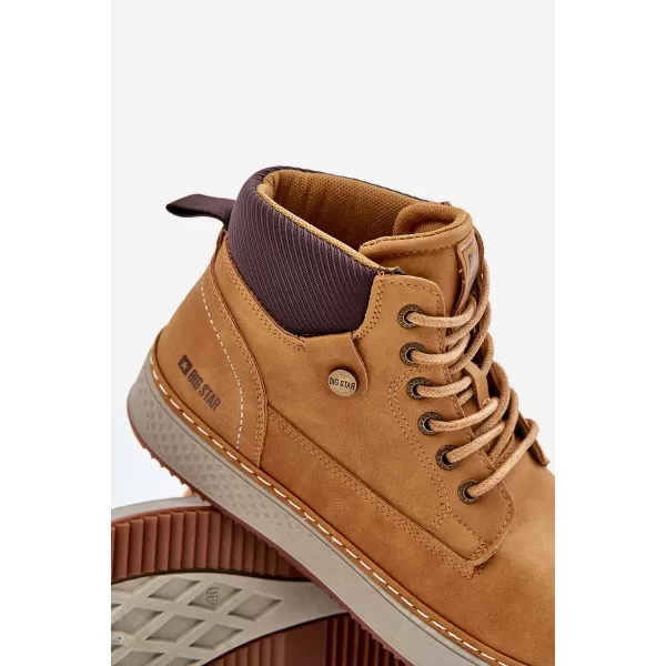  Pánské boty BIG STAR OO174561 BROWN/BEIGE 