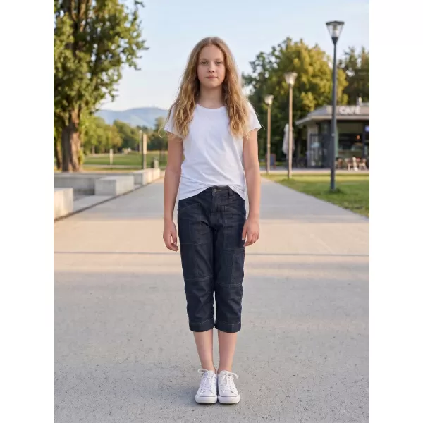  Dívčí 3/4 kalhoty SAM 73 GS 501 TMAVÁ DENIM 