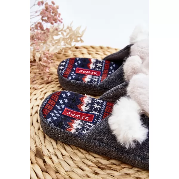  Dětské pantofle BOTO DASCA 28697 GREY 