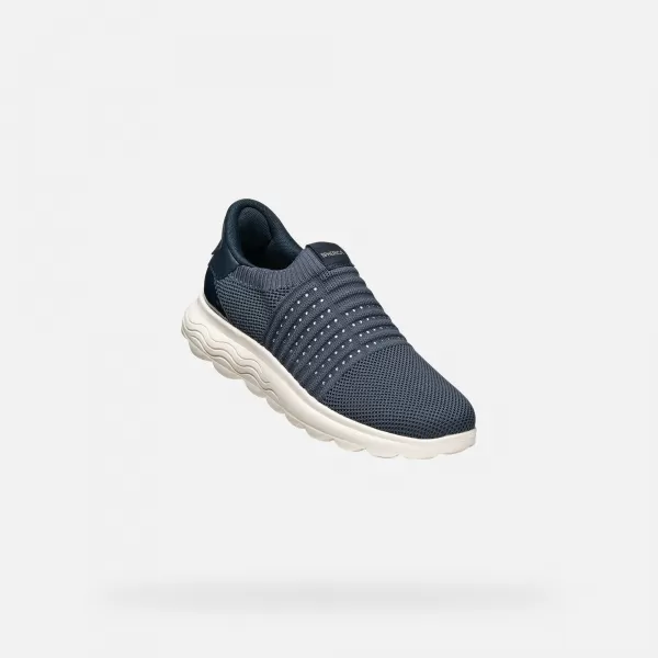  Dámské tenisky GEOX SPHERICA PLUS G012963 TMAVĚ MODRÁ 