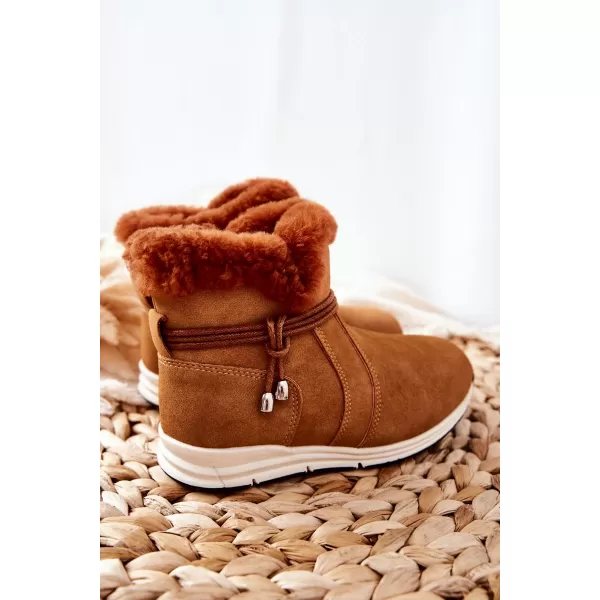  Dětské sněhule BIG STAR BB374058BS CAMEL 