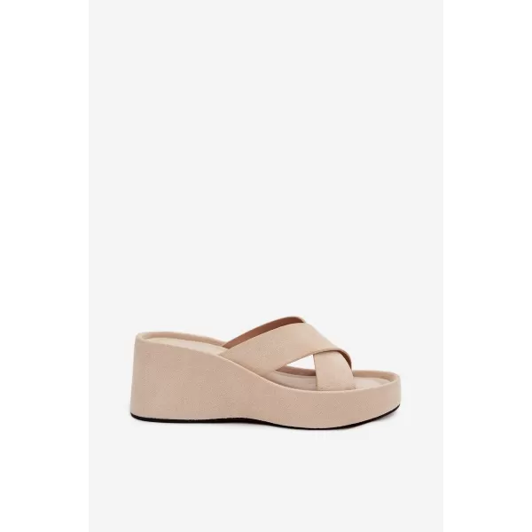  Dámské pantofle BOTO CALORINE 41357 BEIGE 