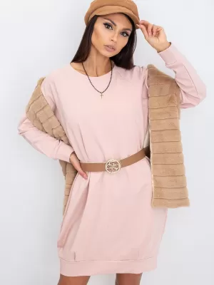 Dámské šaty BASIC FEEL GOOD RV-TU-5184.93P BRIGHT PINK
