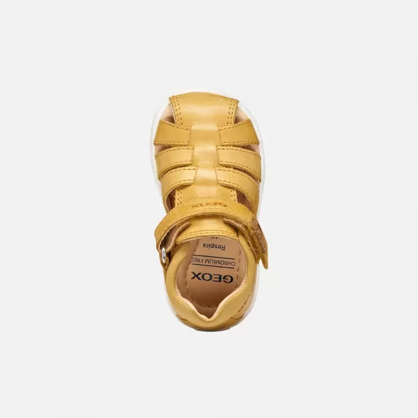  Chlapecké sandály GEOX SANDAL MACCHIA B254VA000CLC2003 ŽLUTÁ 