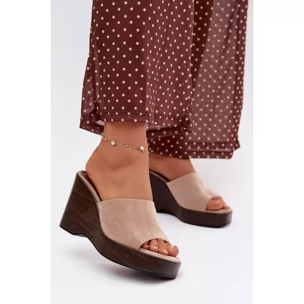  Dámské pantofle BOTO RAVELIA 41346 KHAKI 
