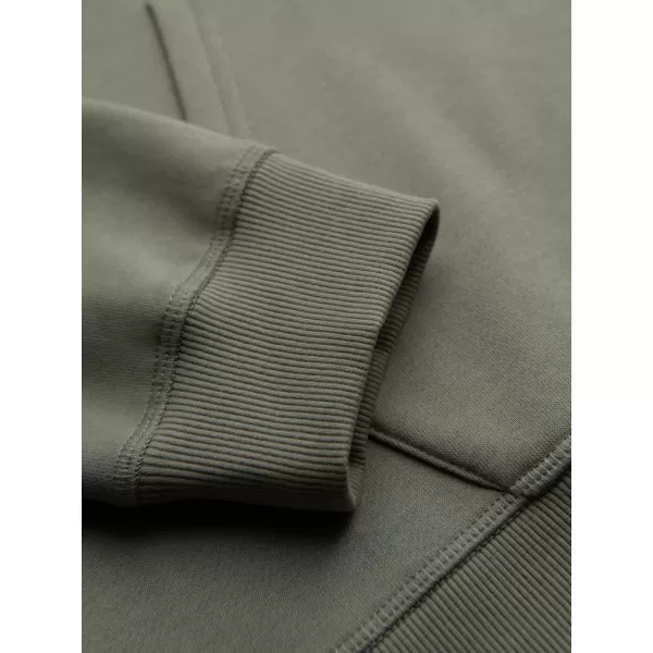  Pánská mikina OMBRE OM-SSNZ-0241 KHAKI 