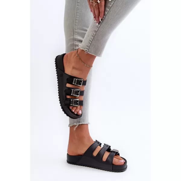  Dámské pantofle ZAXY JJ285058 BLACK 