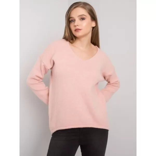  Dámský svetr OCH BELLA TW-SW-BI-9802.25X BRIGHT PINK 