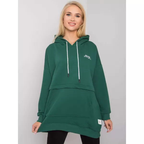  Dámská mikina RELEVANCE RV-BL-7095.30P DARK GREEN 