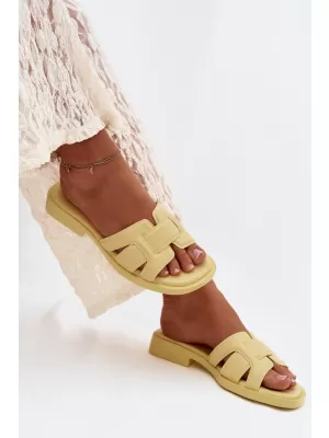Dámské pantofle BOTO LORANIA 41239 YELLOW