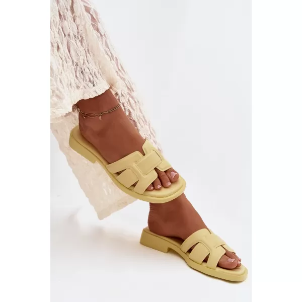  Dámské pantofle BOTO LORANIA 41239 YELLOW 