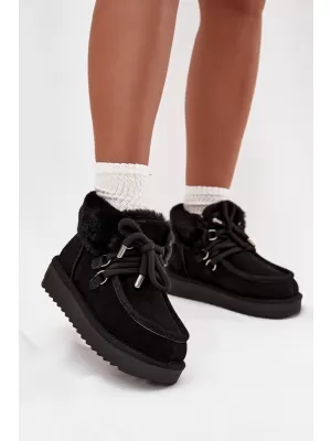 Dámské sněhule D.FRANKLIN DFSH375006 BLACK
