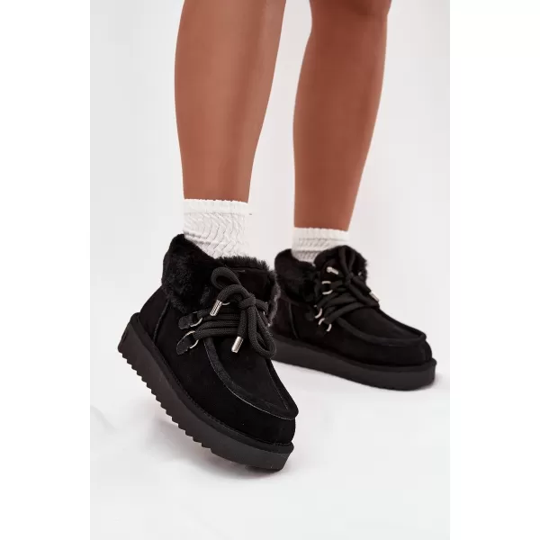 Dámské sněhule D.FRANKLIN DFSH375006 BLACK 