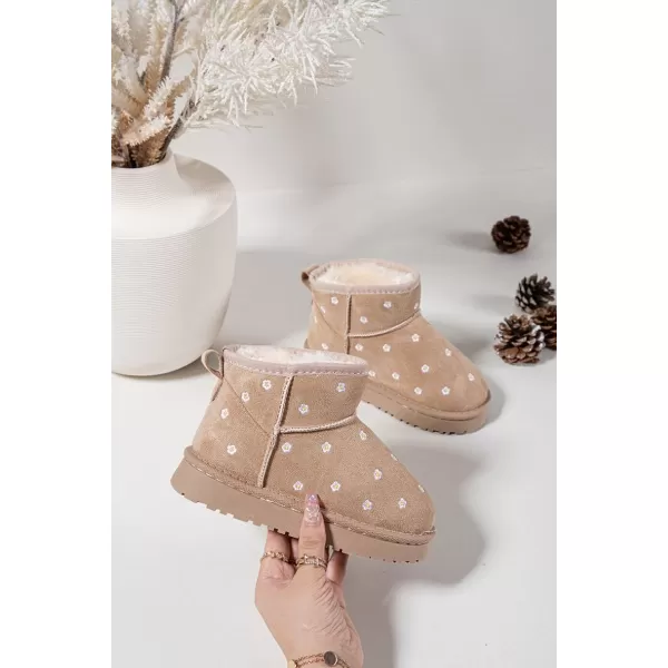  Dětské sněhule BOTO GRACINA 39512 BEIGE 