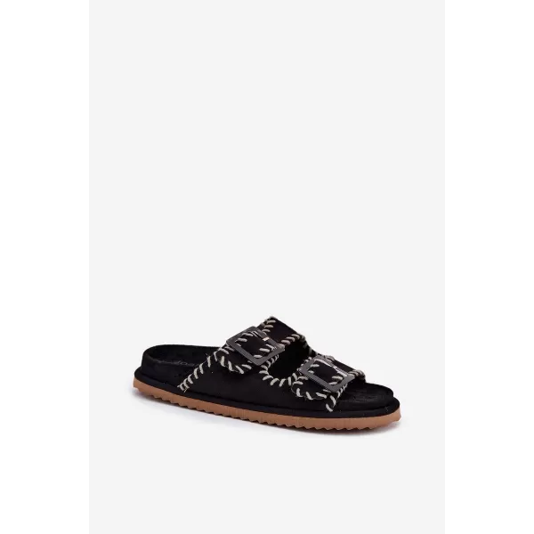  Dámské pantofle BOTO VISLEY 37423 BLACK 