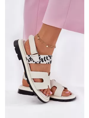 Dámské sandály VINCEZA 66780 BEIGE