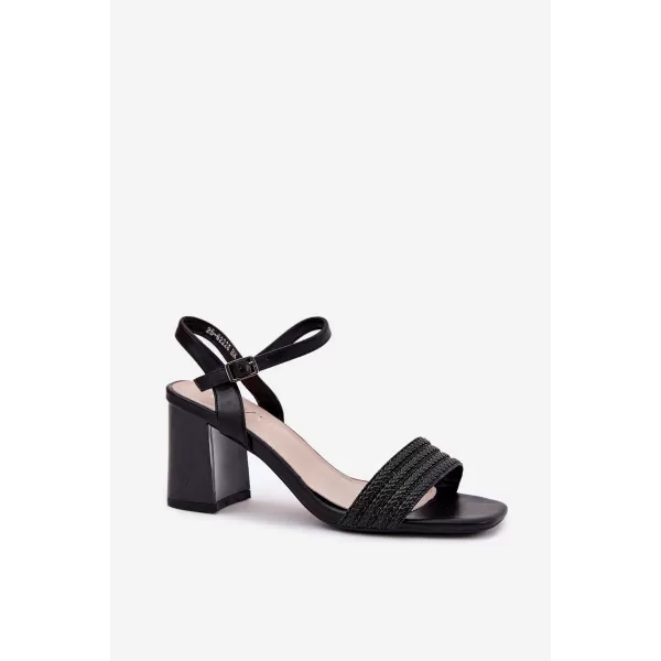  Dámské sandály VINCEZA 62228 BLACK 