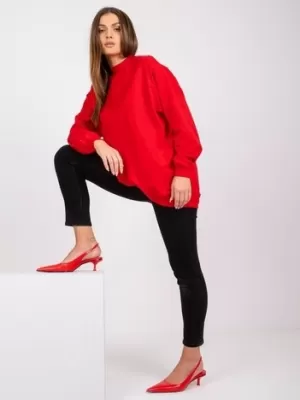 Dámská mikina BASIC FEEL GOOD RV-BL-5185.81P RED
