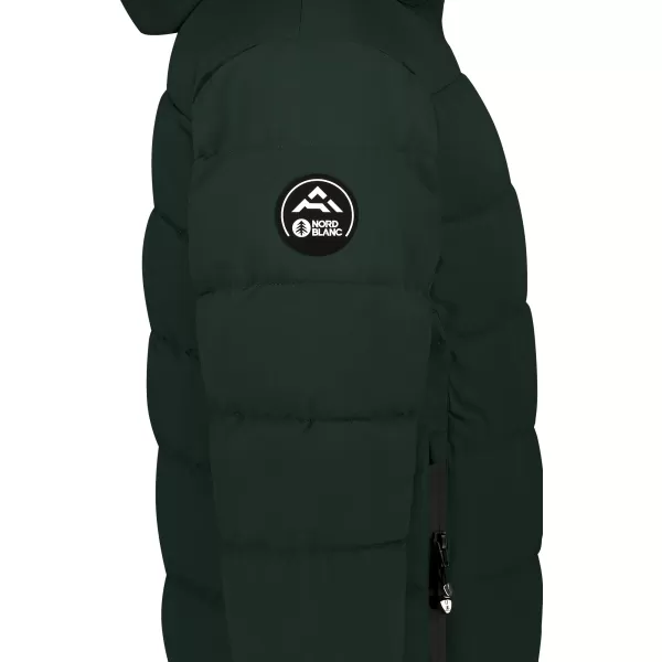  Pánská zimní bunda NORDBLANC BRAMBLE NBWJM8258 TMAVĚ ZELENÁ 