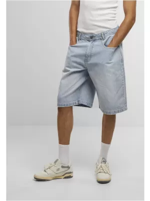 Pánské kraťasy DEF DFSH054 LIGHT BLUE WASHED