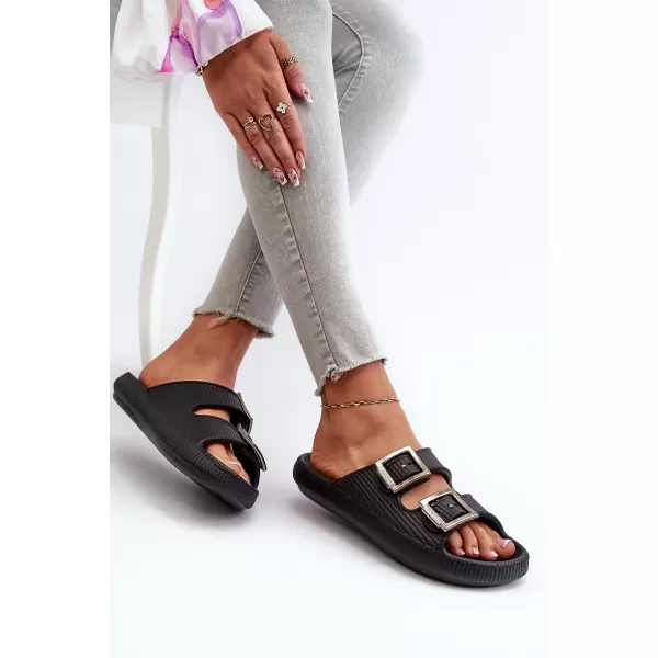  Dámské pantofle ZAXY LL285088 BLACK 