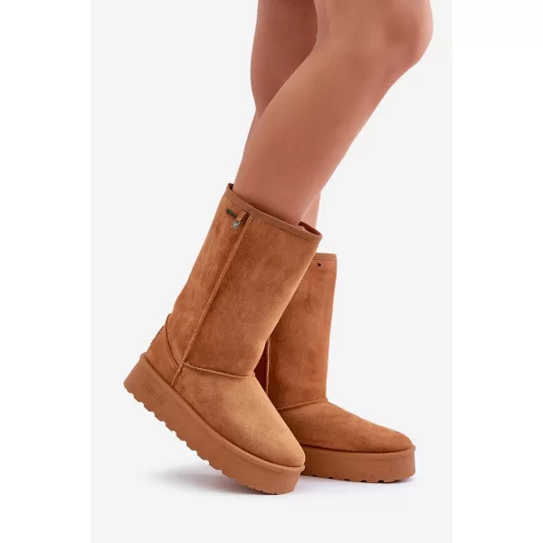  Dámské boty BIG STAR OO274893 BROWN/BEIGE 