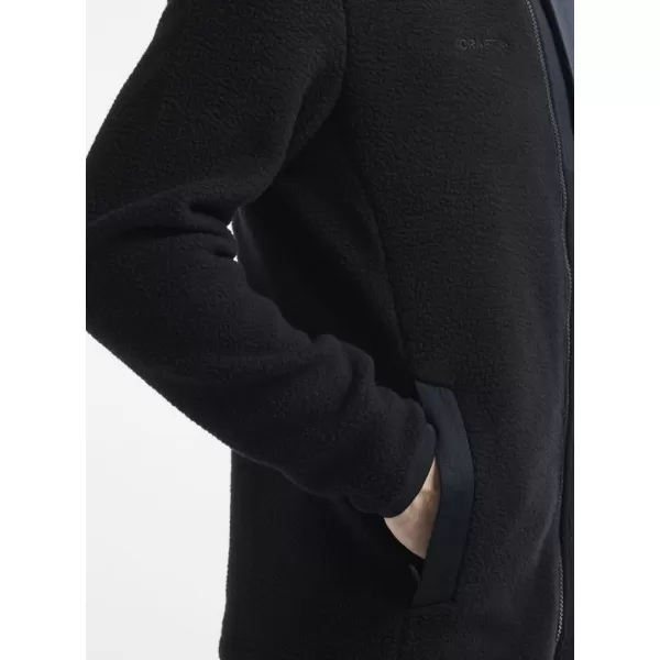  Pánská fleecová mikina Sherpa CRAFT Corp. ADV Pile Fleece Jacket M ČERNÁ 