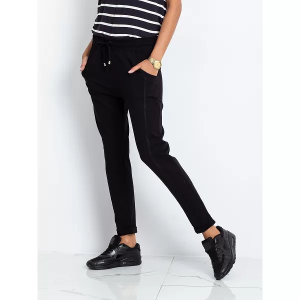  Dámské tepláky BASIC FEEL GOOD RV-DR-3589.09X NOIRE 