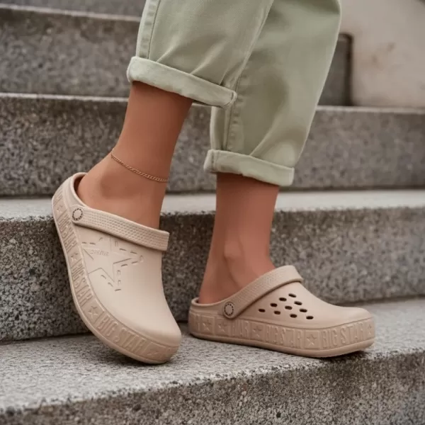  Dámské nazouváky BIG STAR TT274A083 BEIGE 