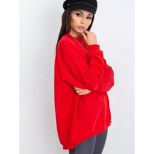  Dámská mikina BASIC FEEL GOOD RV-BL-5185.81P RED 