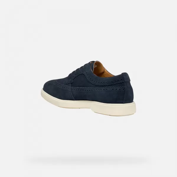  Pánské tenisky GEOX SPHERICA EC17 G014398 TMAVĚ MODRÁ 