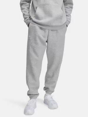 Pánské tepláky UNDER ARMOUR UA ICON FLEECE JOGGER 1373882-013 ŠEDÁ