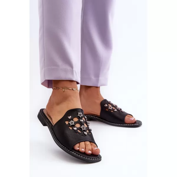  Dámské sandály S.BARSKI KV27-063 BLACK 